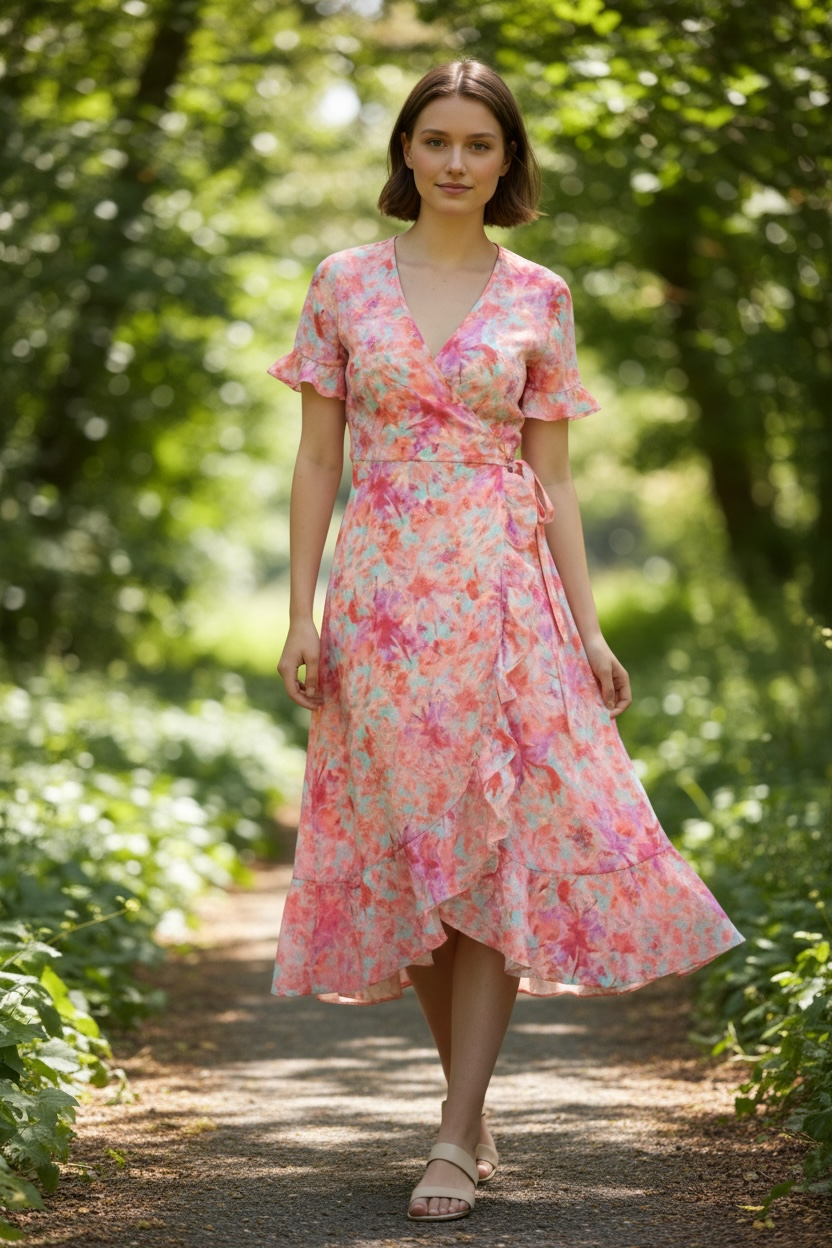 Cotton Candy Dress Organic Hemp