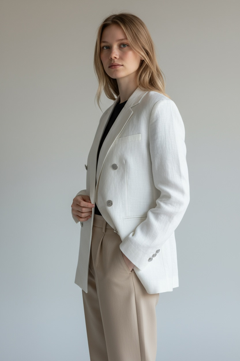 SET ME FREE 100% GOTS Certified Organic Hemp Blazer for Women