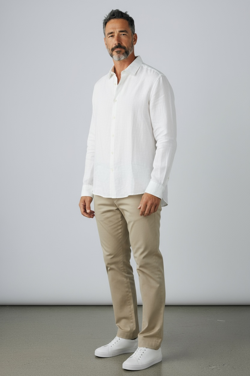 100% Organic Hemp Long Sleeve Shirt – GOTS Certified, Eco-Friendly & Sustainable