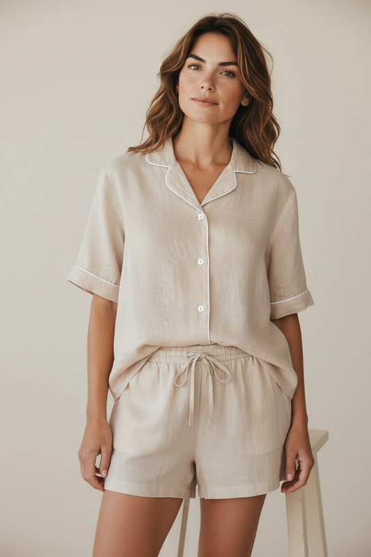 Women’s Hemp Pyjama Set